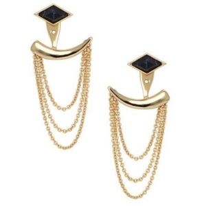 Stella & Dot Drape Jacket Multi-way Earrings